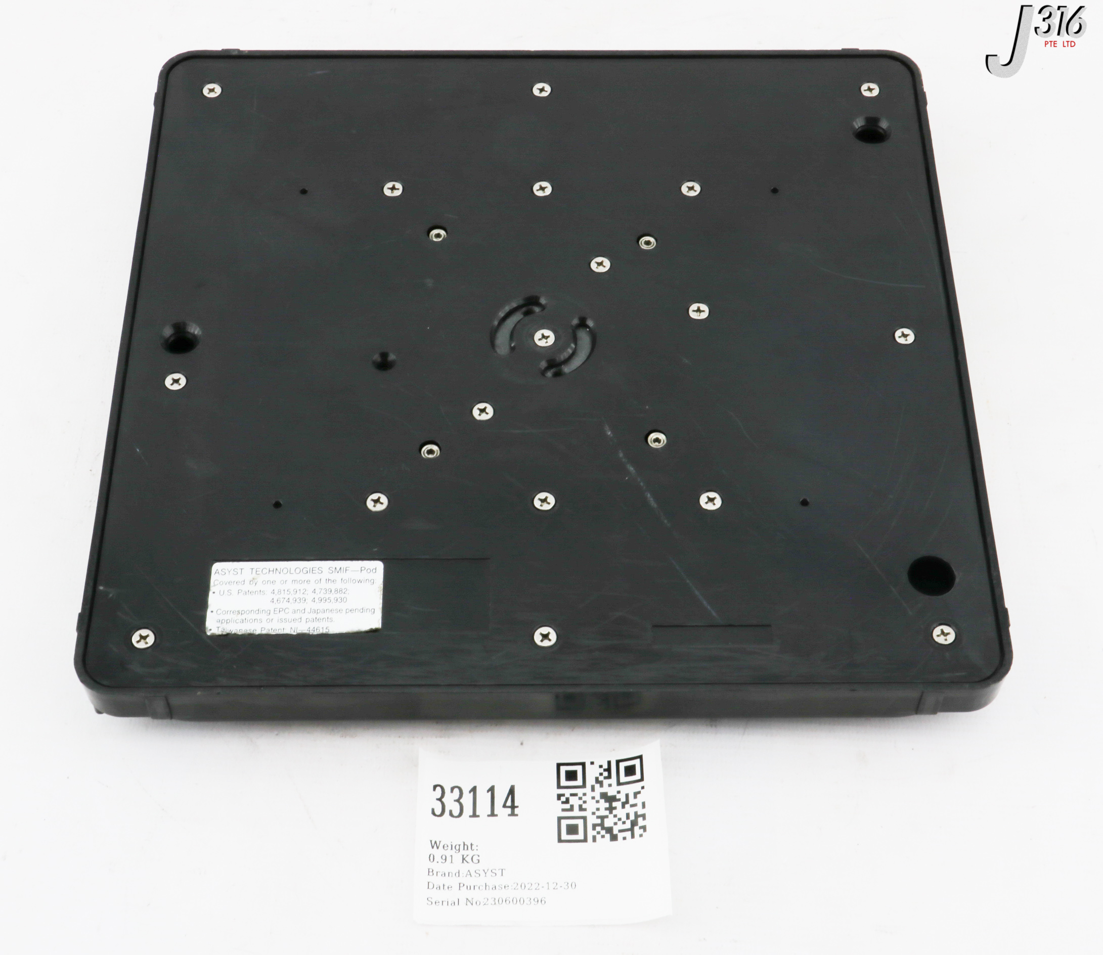 33114 ASYST WAFER CASSETTE BASE SMIF-POD | eBay